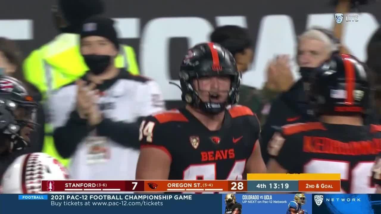 Oregon State bowl eligible with win vs. Stanford ESPN Video