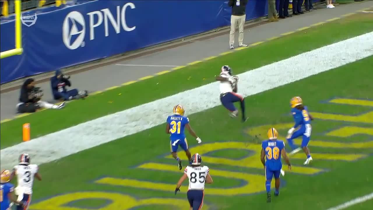 Jelani Woods pulls in 7-yard TD catch - ESPN Video