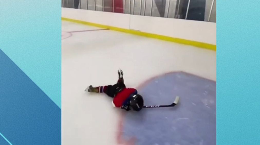Alex Ovechkin On Son Sergei's First Skate: “He Fell, Got Up, Asked