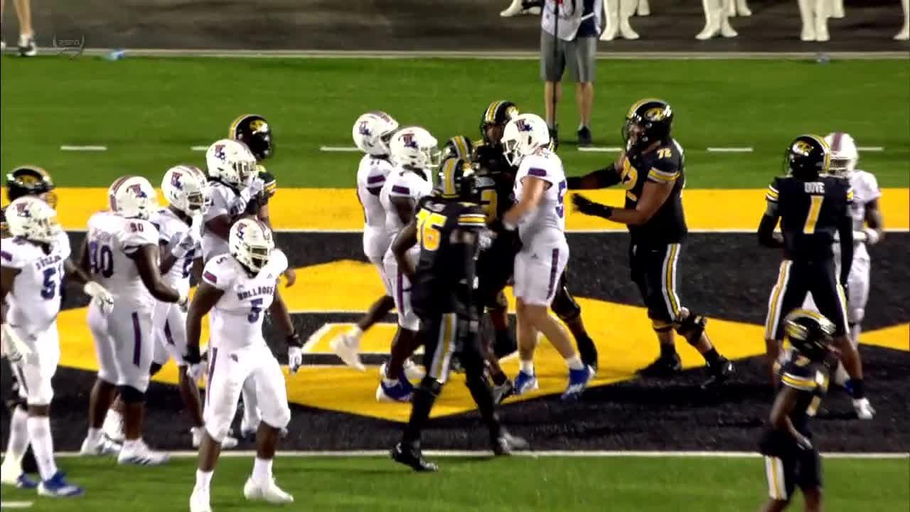 End zone! Luther Burden III scores 1yard rushing touchdown ESPN Video