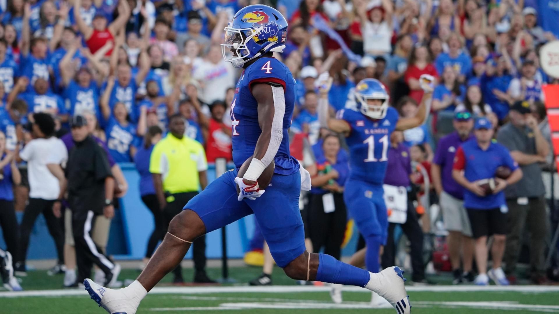 Kansas runs over Tennessee Tech with 6 rushing TDs - ESPN Video