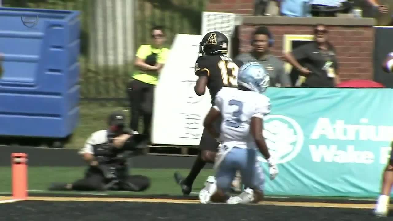 Christian Horn makes catch for 46yard touchdown ESPN Video