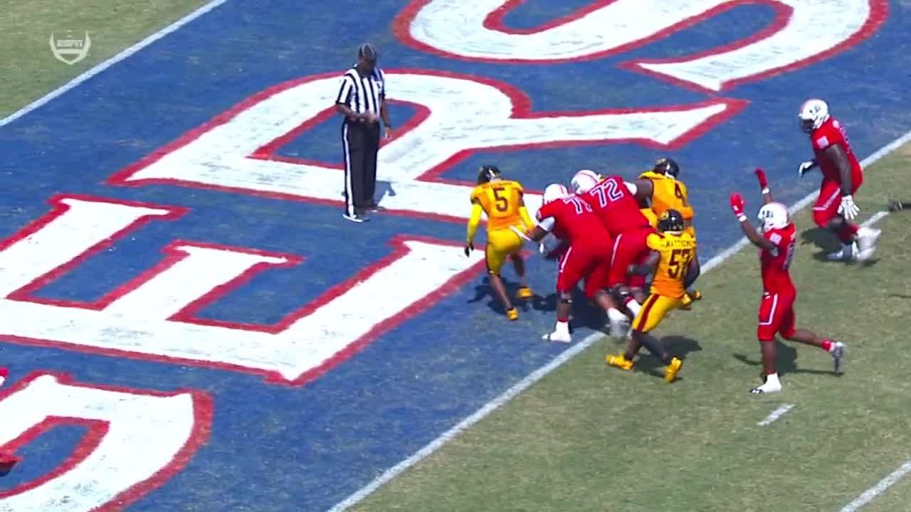 Touchdown! Sy'veon Wilkerson scores vs. Grambling ESPN Video