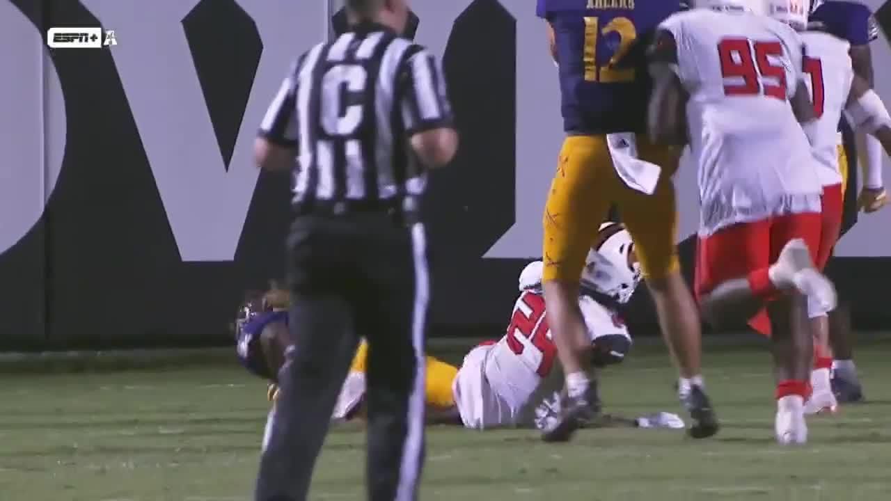 Rahjai Harris crosses goal line for 17yard TD ESPN Video