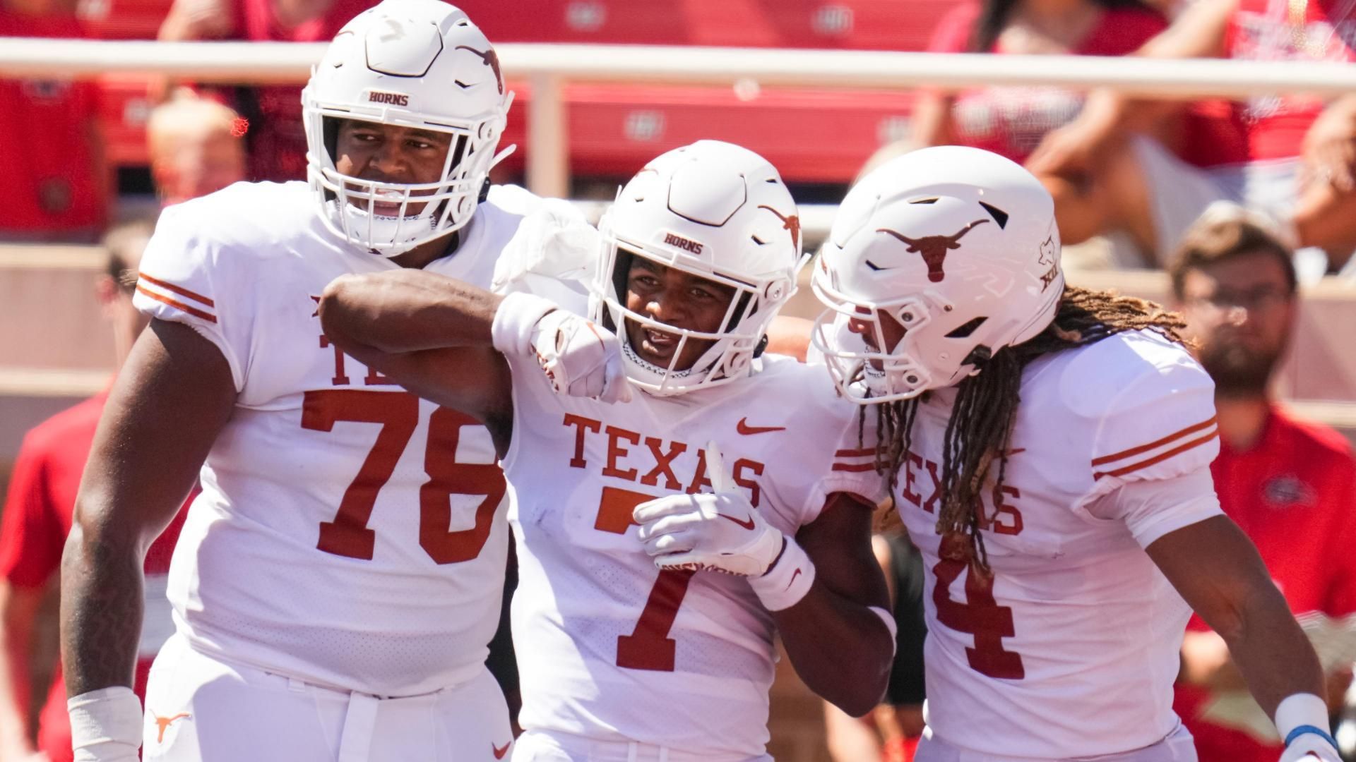 Keilan Robinson stumbles in for 35yard Texas TD ESPN Video