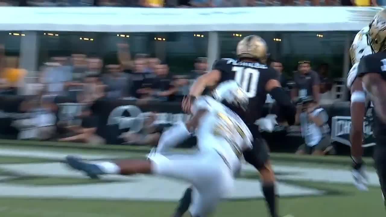 End Zone! John Rhys Plumlee scores 28yard rushing touchdown ESPN Video