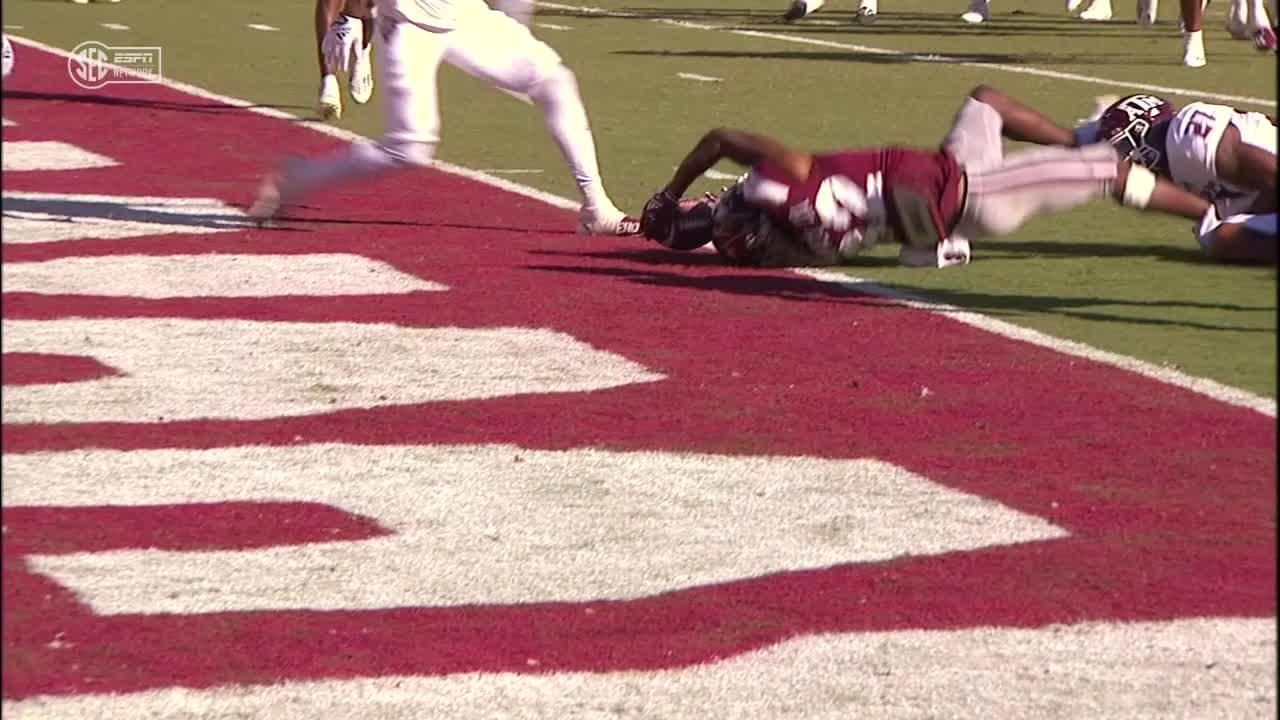Rufus Harvey scores 4yard TD vs. Texas A&M ESPN Video