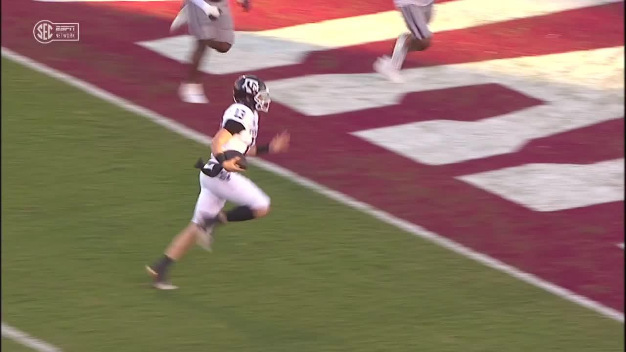 Touchdown! Haynes King scores vs. Mississippi State ESPN Video