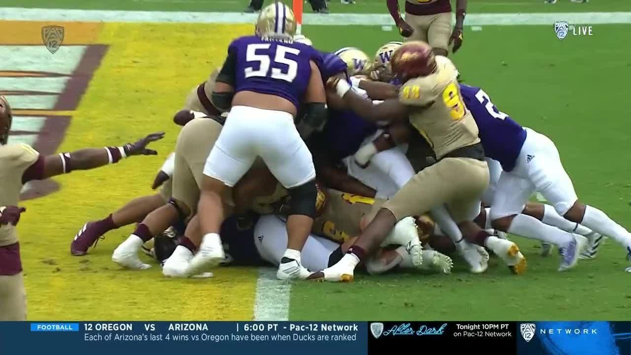 Michael Penix Jr. scores 1yard rushing TD ESPN Video