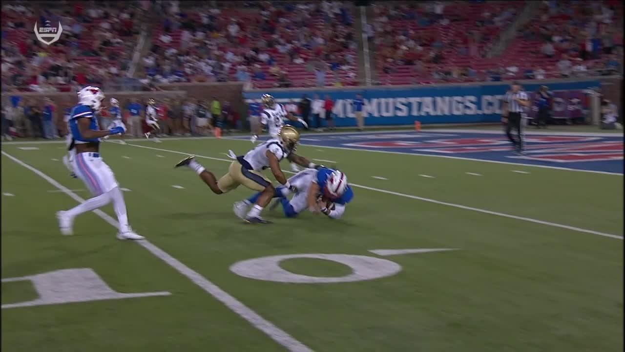 Picked! Navy throws interception ESPN Video