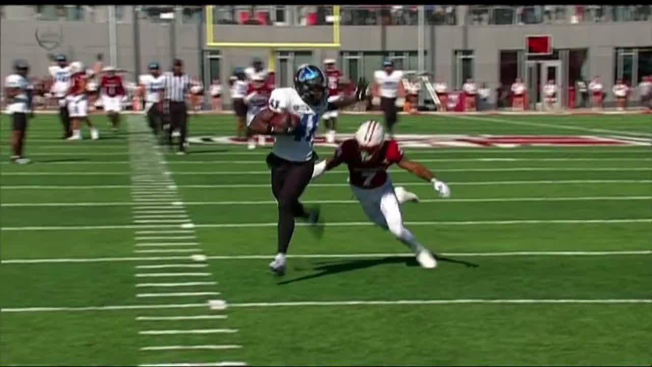 Cole Snyder connects for 49yard TD pass ESPN Video