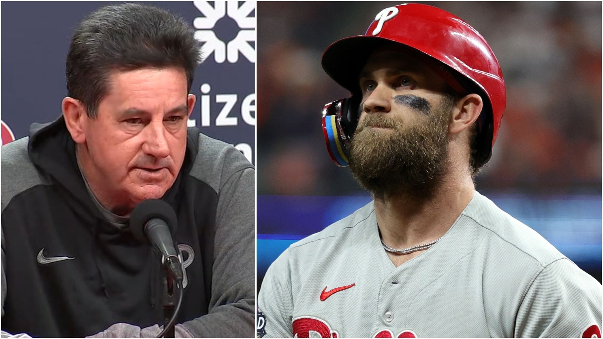 Phillies manager Rob Thomson playing wait-and-see game with Bryce Harper –  Delco Times