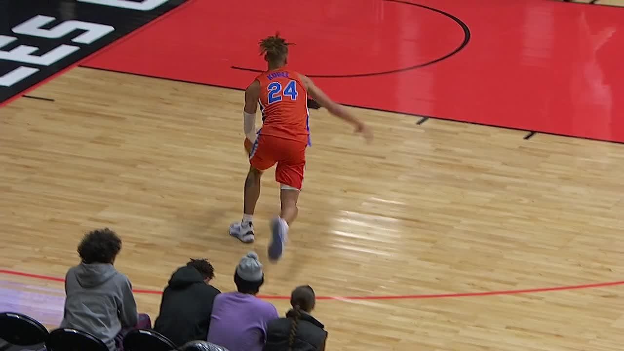 Emmitt Matthews Jr. gets up for the beautiful slam ESPN Video