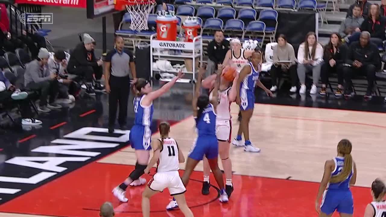 Raegan Beers drops in smooth layup ESPN Video