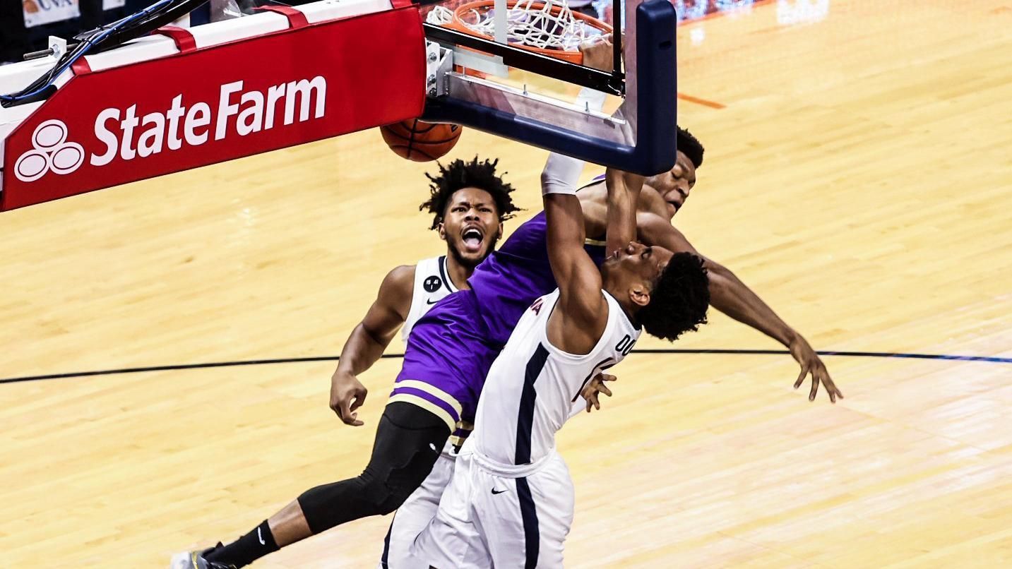 Virginia's Ryan Dunn throws down jam over defender ESPN Video