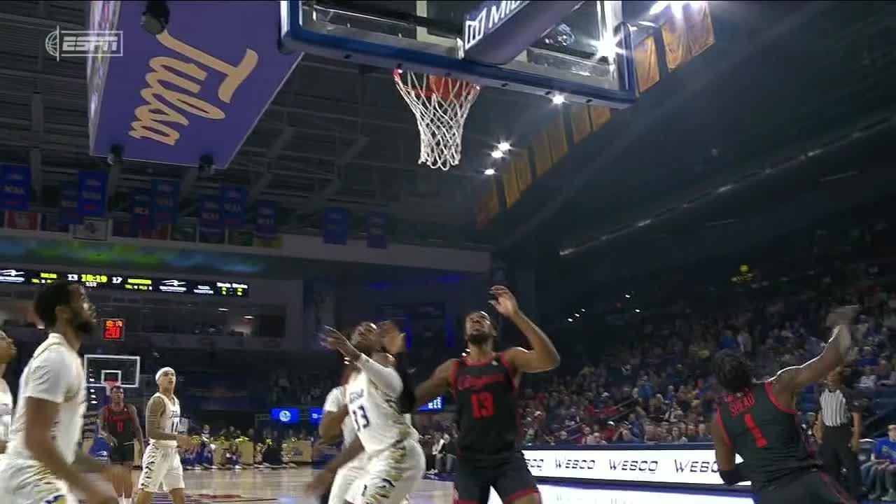 Jamal Shead drops in smooth lay-in - ESPN Video