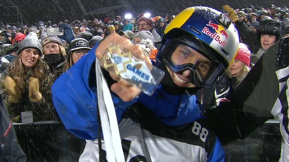 Jesper Jadder Jesper Tjader wins gold in Ski Knuckle Huck - ESPN Video