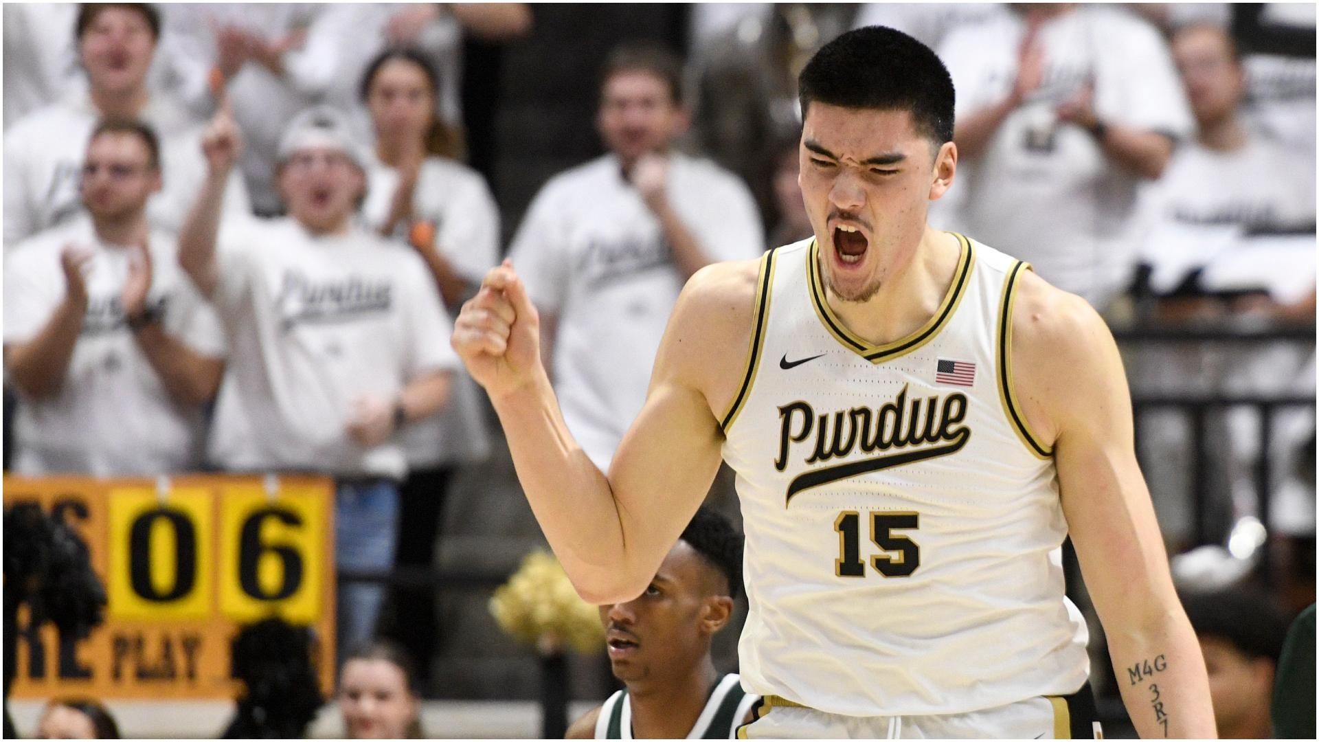 Zach Edey finishes with 38 in a dominant Purdue win ESPN Video