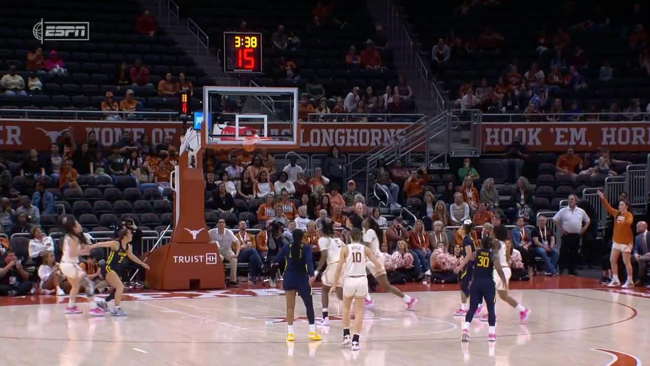 Shay Holle drills triple for the Texas Longhorns ESPN Video