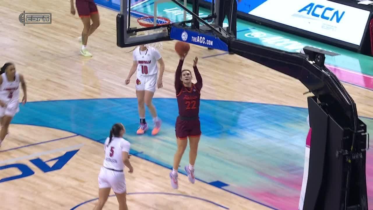 Cayla King gets wide open off the inbound play - ESPN Video