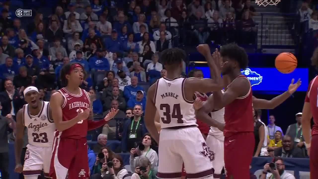 Julius Marble II gets the and1 to fall ESPN Video