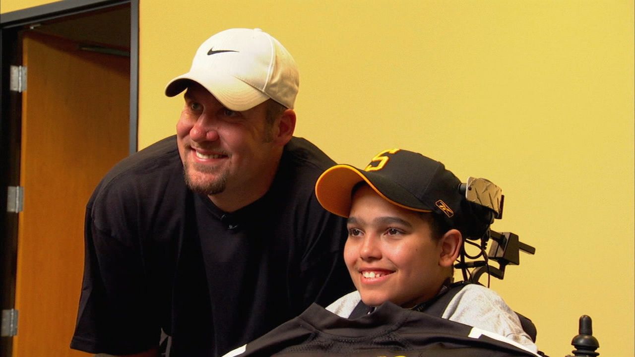 My Wish 2008 - Akeem Havens meets Ben Roethlisberger - ESPN Video
