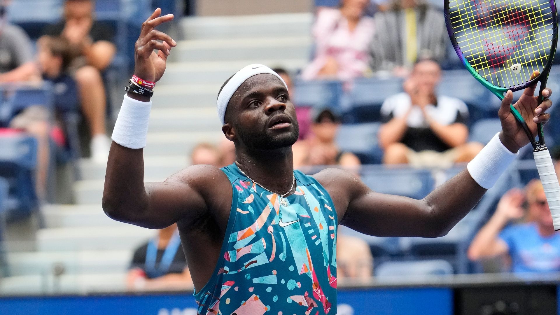 Frances Tiafoe flies through first round in straight sets ESPN Video