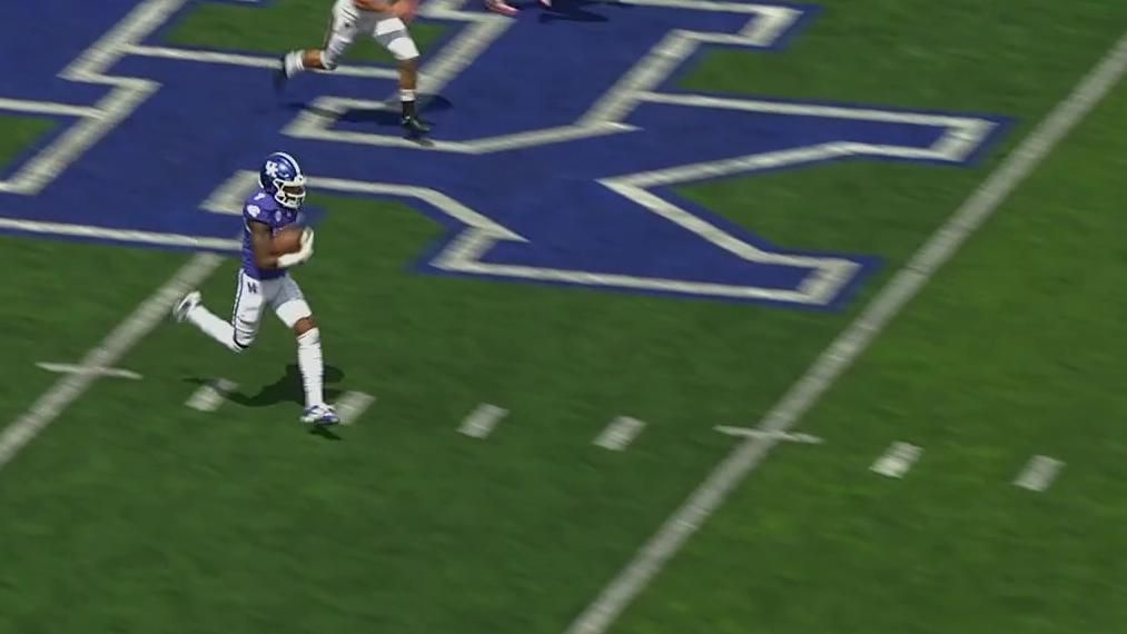 Barion Brown kickoff TD nearly ends in disaster for Kentucky Wildcats  Football - A Sea Of Blue