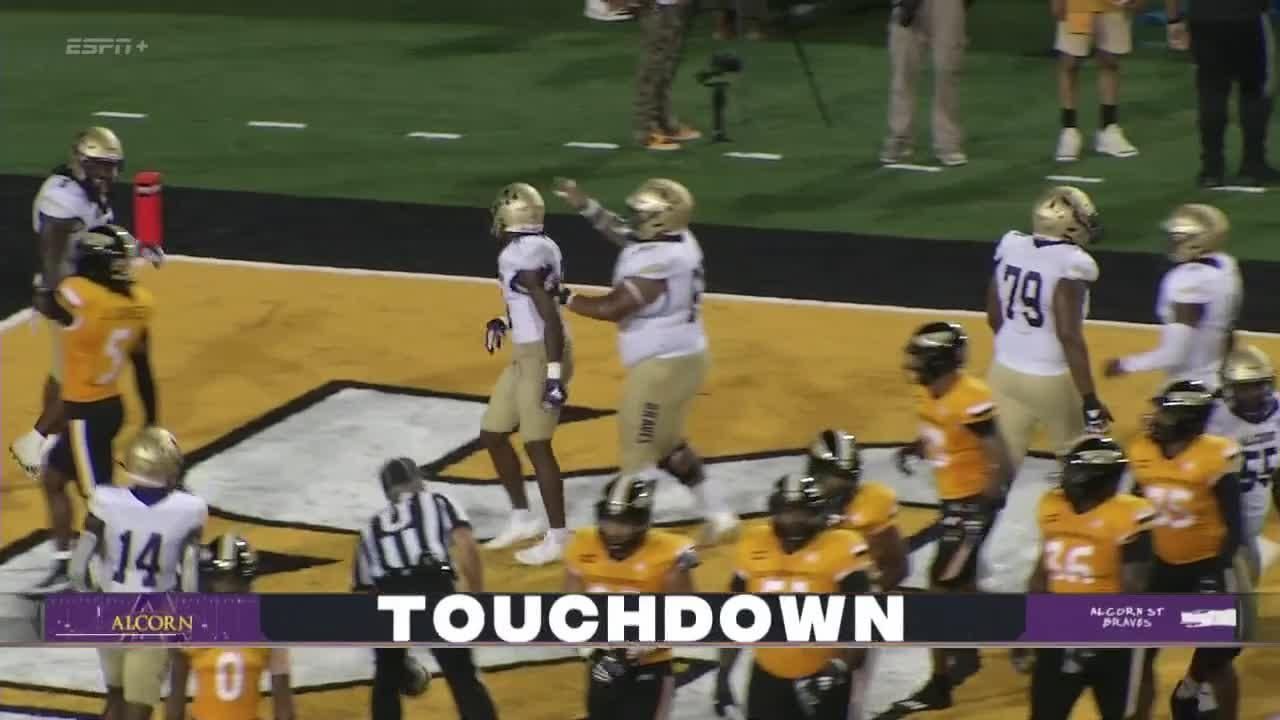 Alcorn State Braves vs. Southern Miss Golden Eagles Full Highlights