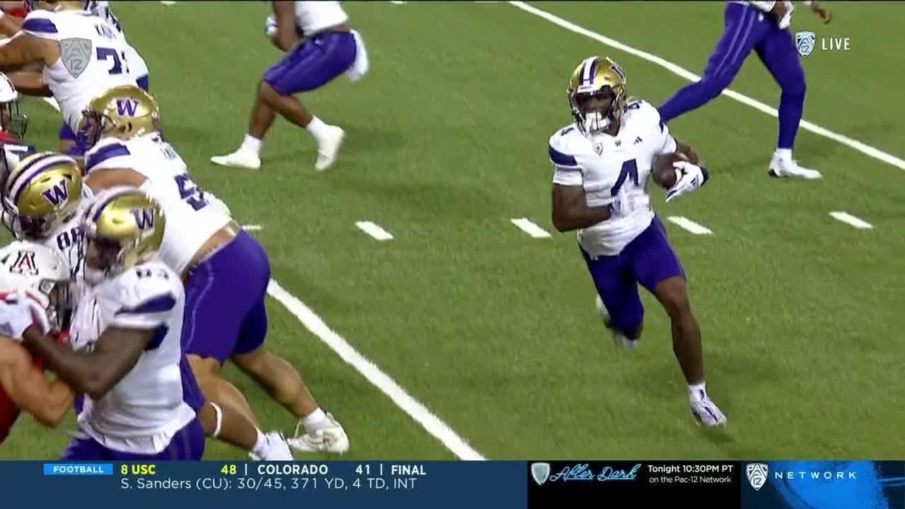 Germie Bernard scores 3-yard rushing touchdown - ESPN Video