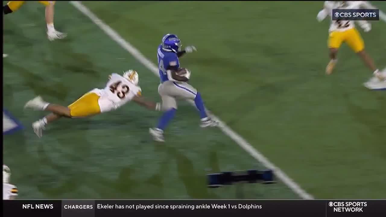 John Lee Eldridge III seals Air Force's win with 58yard TD ESPN Video