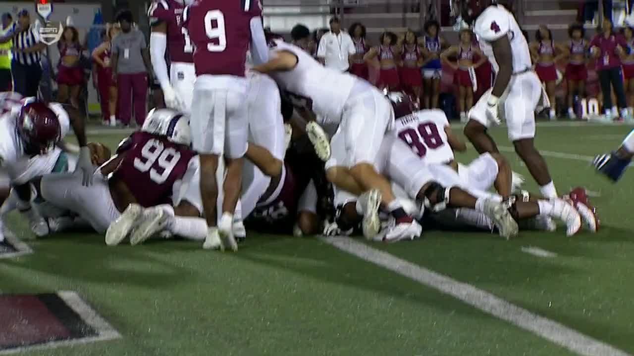 End Zone! Davius Richard scores 1-yard rushing rushing touchdown - ESPN ...