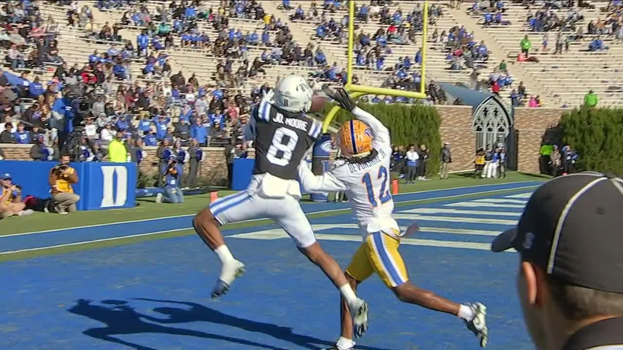 Grayson Loftis throws 10-yard touchdown pass vs. Pittsburgh - ESPN Video