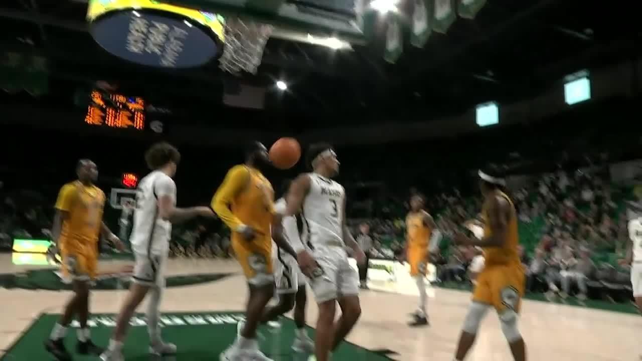 Eric Gaines somehow gets the and1 to fall ESPN Video