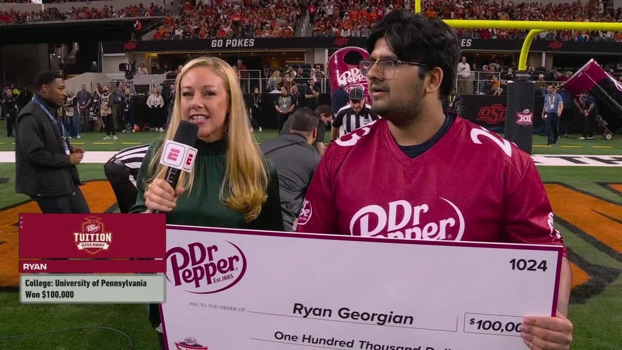 Dr Pepper halftime contest full of controversy ESPN Video