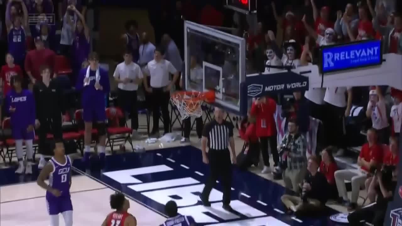 Kyle Rode hits the trey vs. Grand Canyon Antelopes - ESPN Video