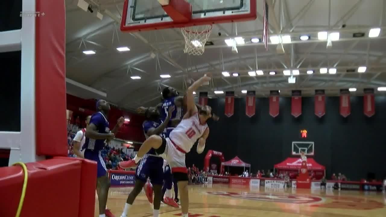 Kenyon Giles finds Chandler Turner on the inbounds play ESPN Video