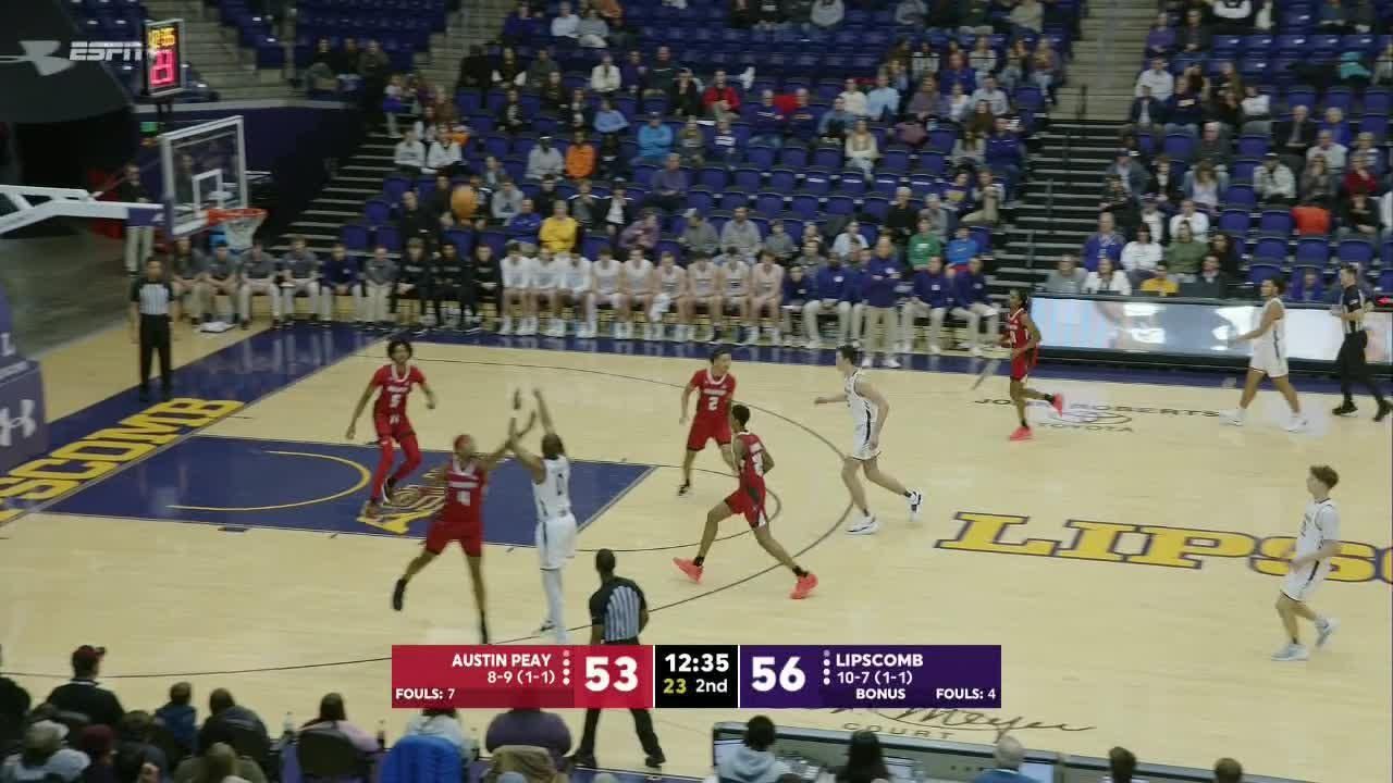 AJ McGinnis hits a deep 3 for ESPN Video