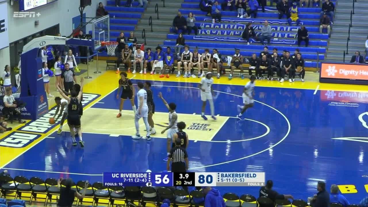 UC Riverside Highlanders vs. CSU Bakersfield Roadrunners: Full ...