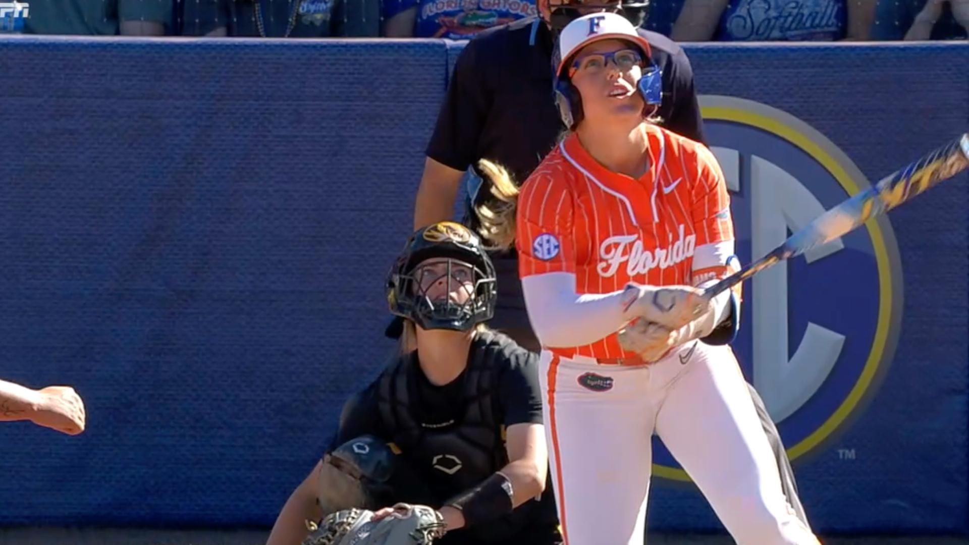 Mia Williams mashes one over the scoreboard for a 3-run HR - ESPN Video