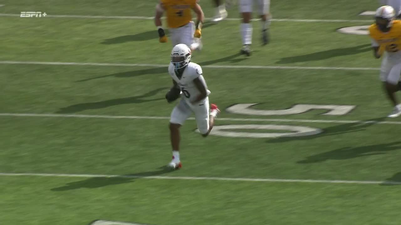 Touchdown! Evan Pryor scores vs. Towson - ESPN Video