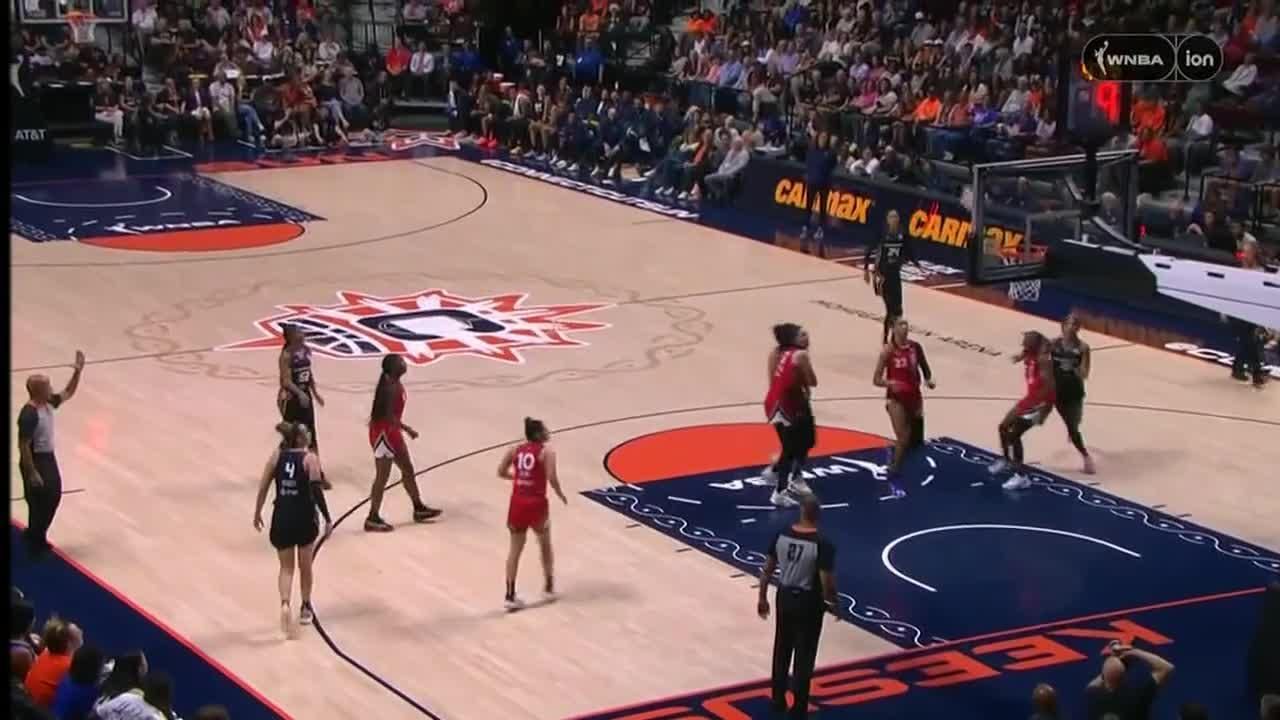 Tyasha Harris nails it from behind the arc ESPN Video