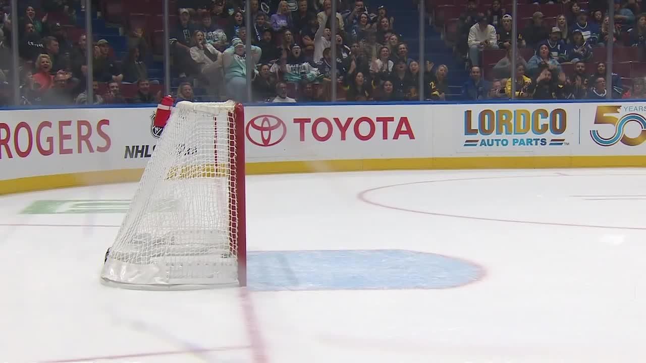 Pius Suter scores goal vs. Kraken ESPN Video