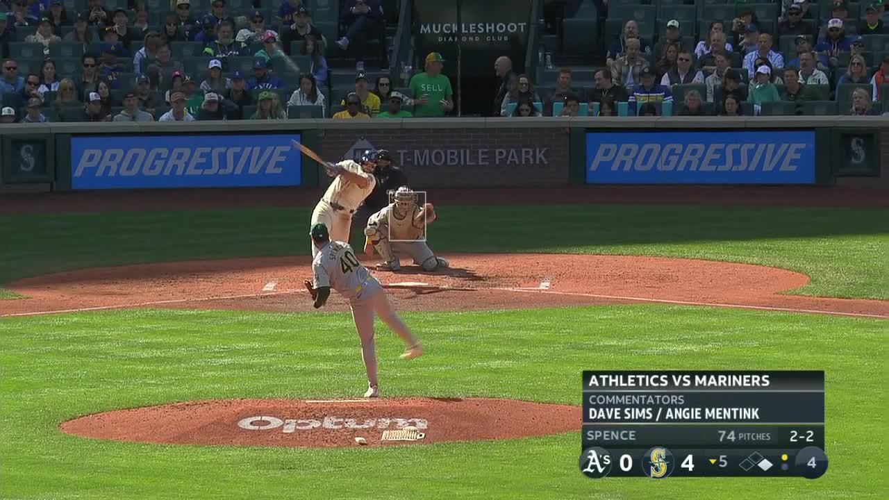 Cal Raleigh belts a home run ESPN Video