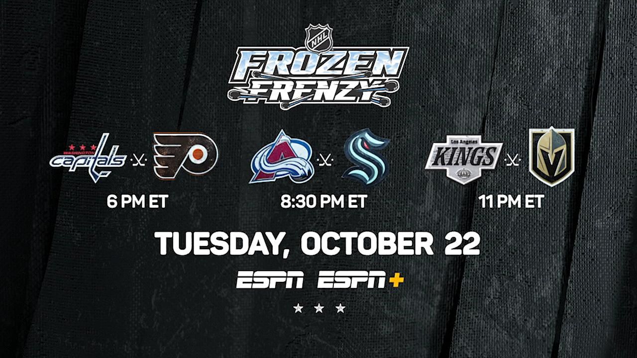 How to watch NHL Frozen Frenzy 2024 ESPN+ schedule ESPN