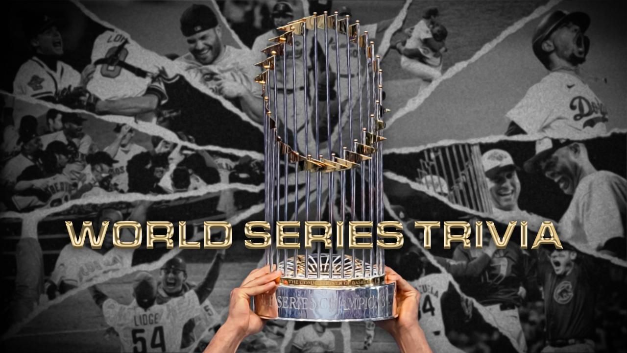 World Series trivia, how much do you know? ESPN Video