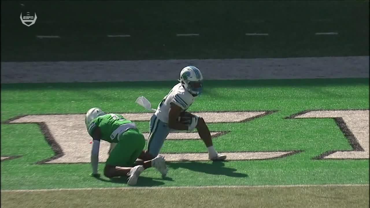 Touchdown! Makhi Hughes scores vs. North Texas ESPN Video