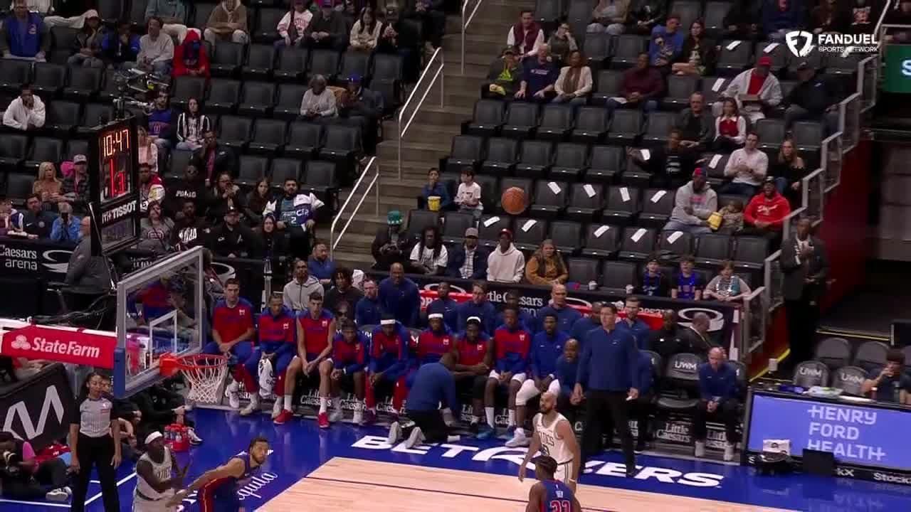Jaylen Brown nails the 3point shot Detroit Pistons ESPN Video