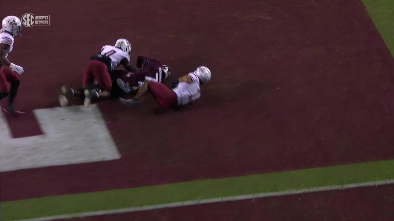 Moose Muhammad III scores 6-yard receiving touchdown vs. New Mexico ...