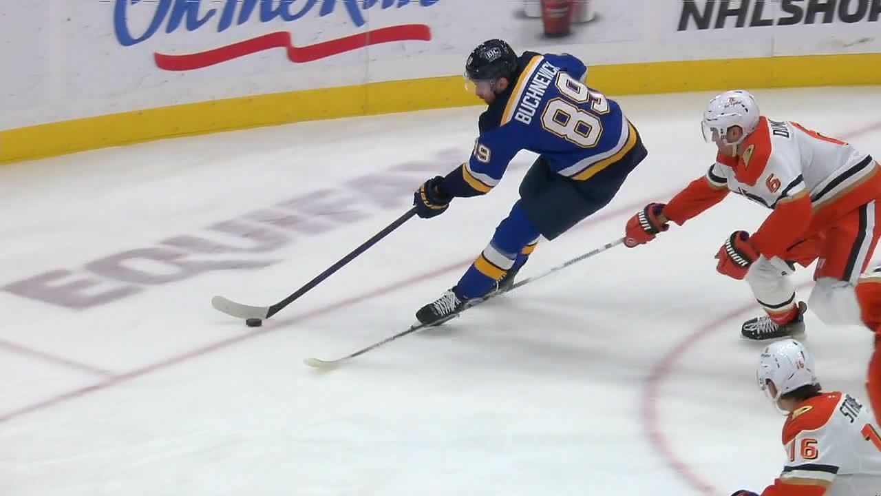 Pavel Buchnevich tallies goal vs. Ducks - ESPN Video